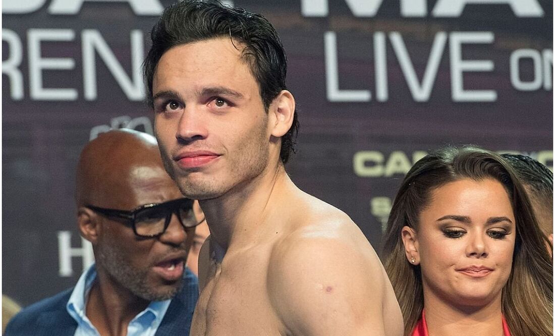 Julio César Chávez Jr en un pesaje / FOTO: Especial