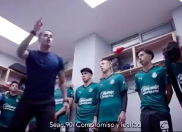 Fernando Gago motivó de esta manera a los jugadores de Chivas antes de enfrentar al Toluca en Liguilla