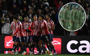 El extraño grito que robó reflectores en el Juárez vs Chivas. FOTO: Imago7