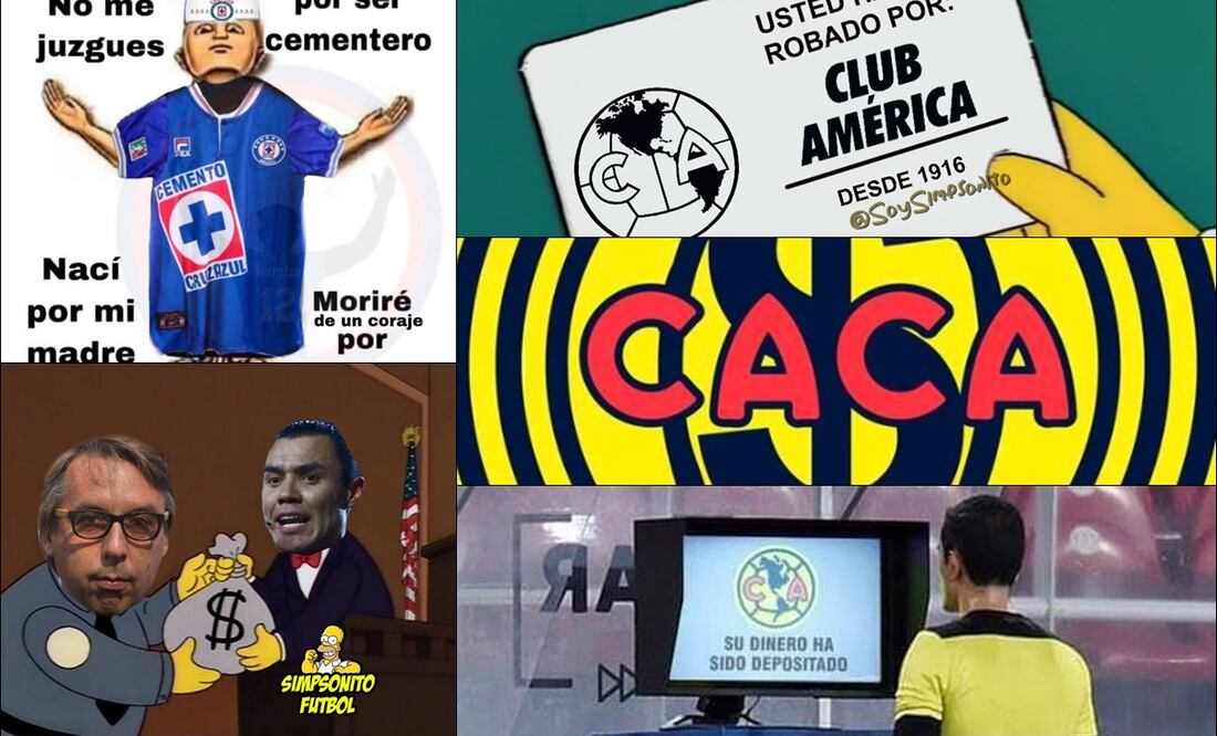 Estos son los mejores memes de la Final América vs Cruz Azul. FOTO: Especial