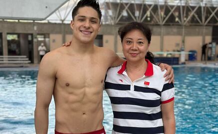 Osmar Olvera confirma que irá acompañado de Ma Jin a París 2024, gracias a Conade