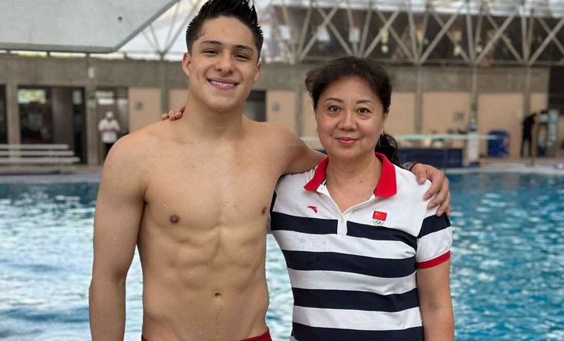 Osmar Olvera confirma que irá acompañado de Ma Jin a París 2024, gracias a Conade