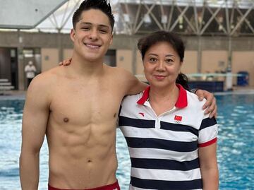 Osmar Olvera confirma que irá acompañado de Ma Jin a París 2024, gracias a Conade