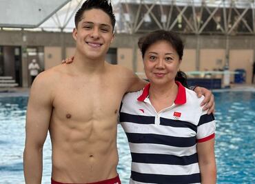 Osmar Olvera confirma que irá acompañado de Ma Jin a París 2024, gracias a Conade