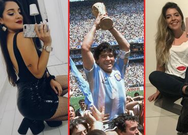 Ellas son las hijas de Diego Armando Maradona