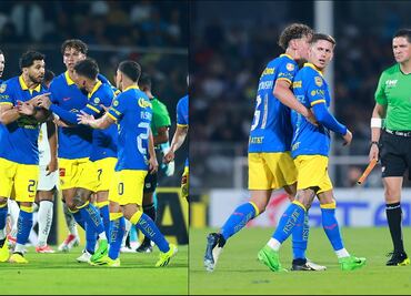 Henry Martín y Brian Rodríguez limaron asperezas tras su rencilla en el juego vs Pumas