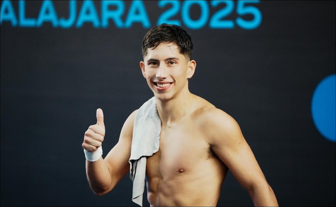 Randal Willars ganó presea de oro en la Copa del Mundo de Clavados Guadalajara 2025 / FOTO: @COM_Mexico