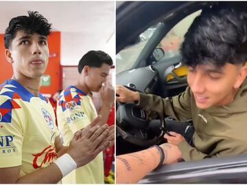 ¡Una locura! Aficionada del América se tatuó la firma de Kevin Álvarez