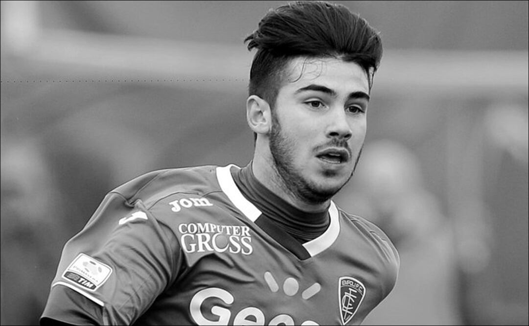 Mattia Giani, jugador Castelfiorentino United 1925, murió después de sufrir un paro cardíaco. FOTO: @EmpoliFC