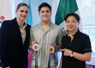 Ana Guevara aseguró que Osmar Olvera ganó dos medallas en París 2024 gracias a sus consejos