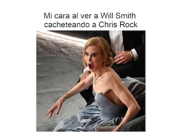 Will Smith y los 10 mejores memes de los premios Oscar 2022