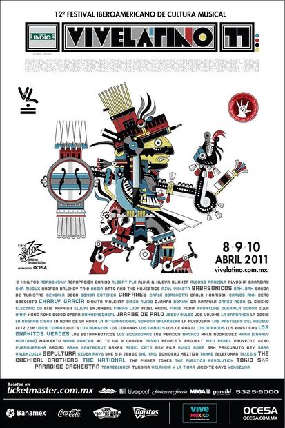 ¿Cuál fue tu favorito? 20 años del Vive Latino a través de sus carteles