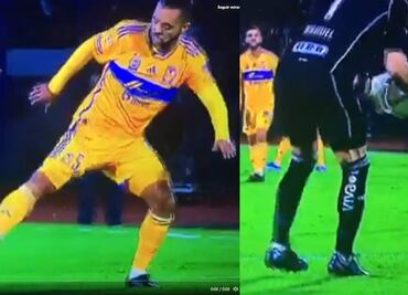 Nahuel Guzmán violó el reglamento y no marcaron un tiro libre indirecto para Pumas dentro del área de Tigres