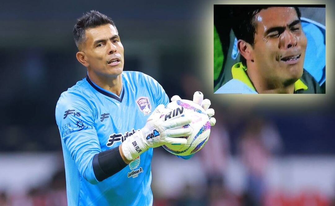 Oswaldo Sánchez sufrió luego de perder la Final con Chivas del Ap. 2004. Foto: Especial