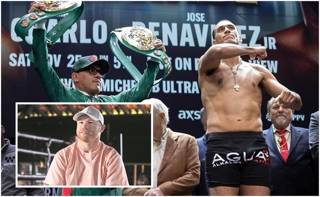 David Benavidez en la previa ante Demetrius Andrade y Canelo en entrevista / FOTO: Instagram @benavidez300 y AP