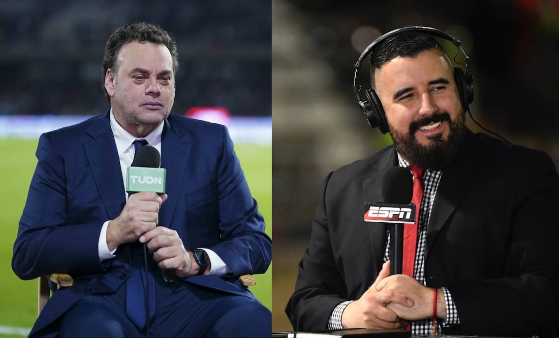 David Faitelson le mandó una indirecta a Álvaro Morales. Foto: Especial