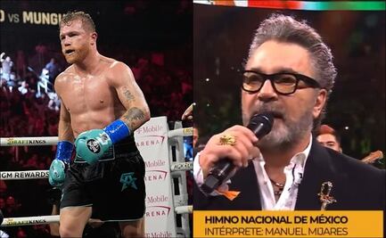 Mijares fue elogiado en las redes por su interpretación del Himno en la pelea Canelo vs Munguía
