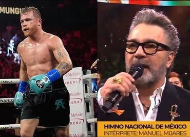 Mijares fue elogiado en las redes por su interpretación del Himno en la pelea Canelo vs Munguía