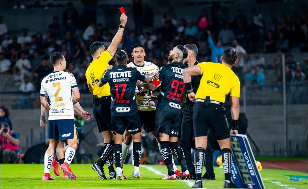 Periodistas de ESPN tundieron a Sergio Ramos por su controversial expulsión ante Pumas: “Es un irresponsable, cínico y desvergonzado” / FOTO: Imago7