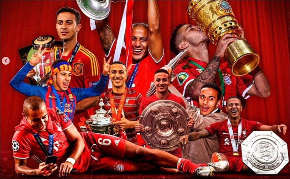 Thiago Alcántara. FOTO: @thiago6