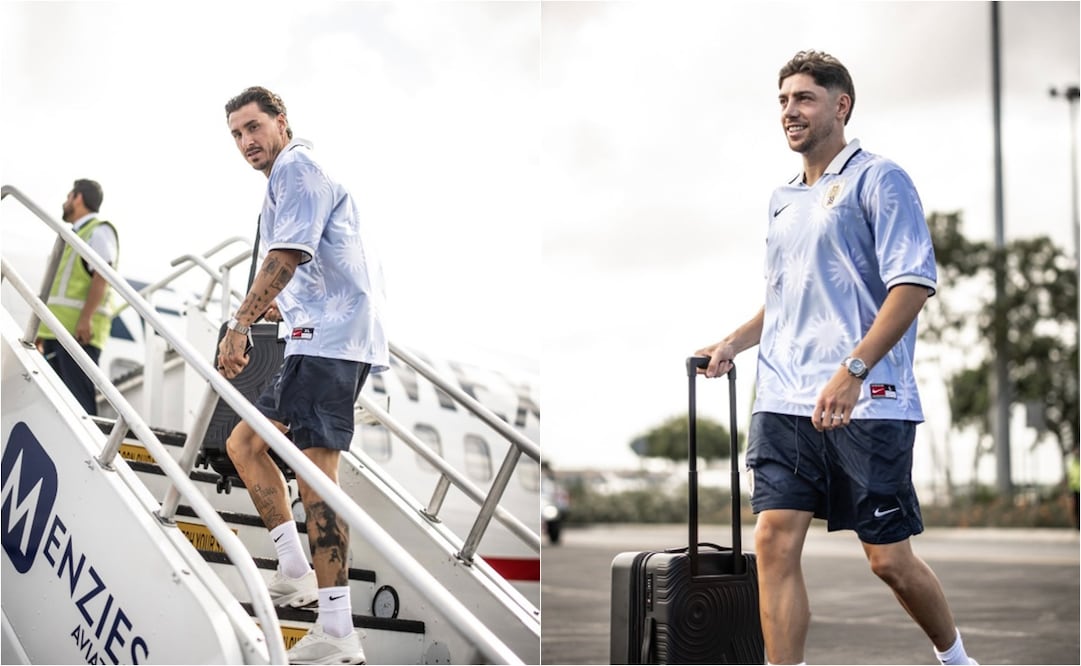 FOTO: ESPECIAL - Uruguay con problemas para salir de México rumbo a su debut en la Copa del Mundo