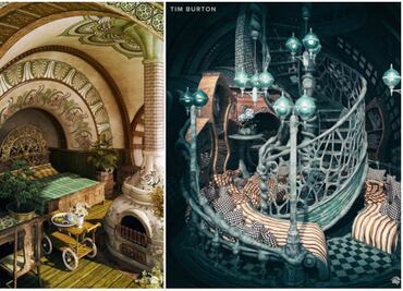 Habitaciones inspiradas en el estilo de famosos directores de cine