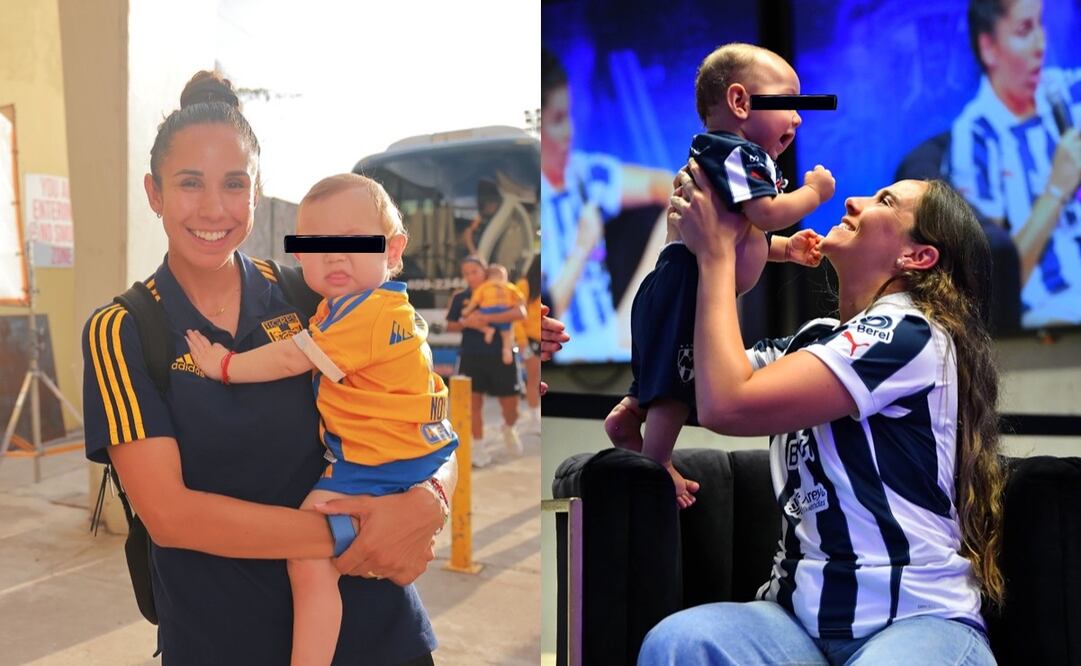 Madres futbolistas de la Liga MX Foto: Especial