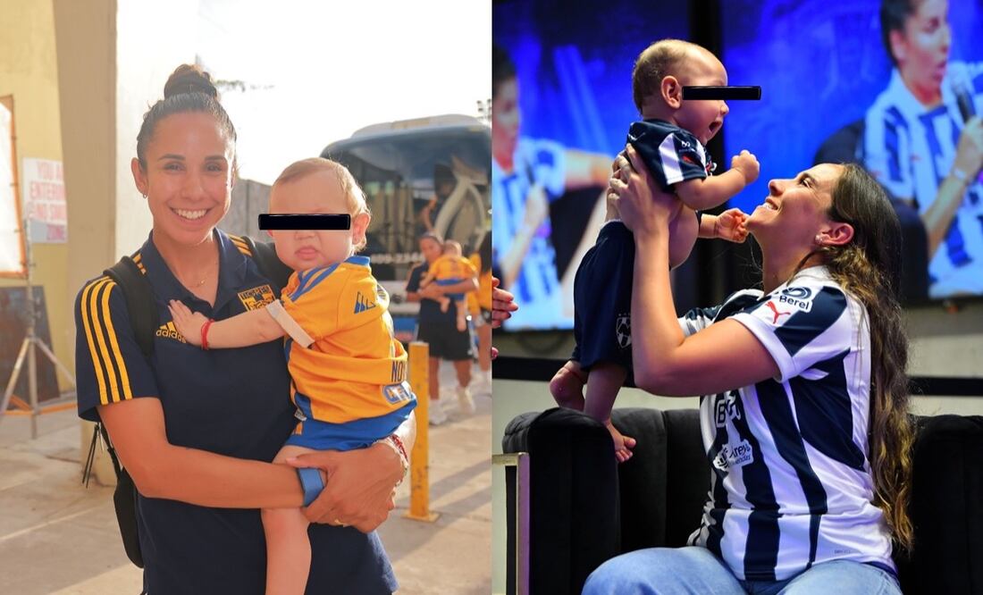 Madres futbolistas de la Liga MX Foto: Especial