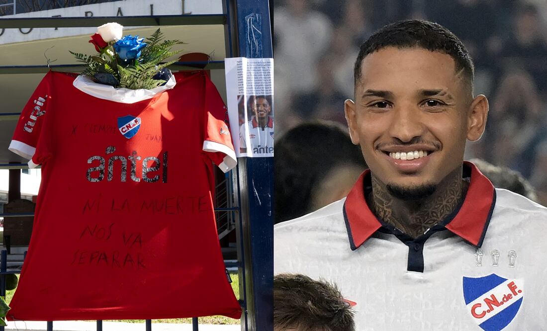 Homenaje a Juan Izquierdo en Uruguay - Fotos: EFE/ AFP