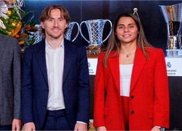La mexicana Kenti Robles protagoniza el mensaje navideño del Real Madrid