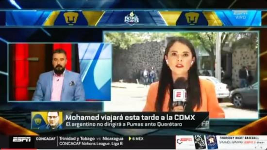 Rafa Puente insultó a Adriana Maldonado cuando reportó el despido de su hijo de Pumas en 2023. Foto: Especial