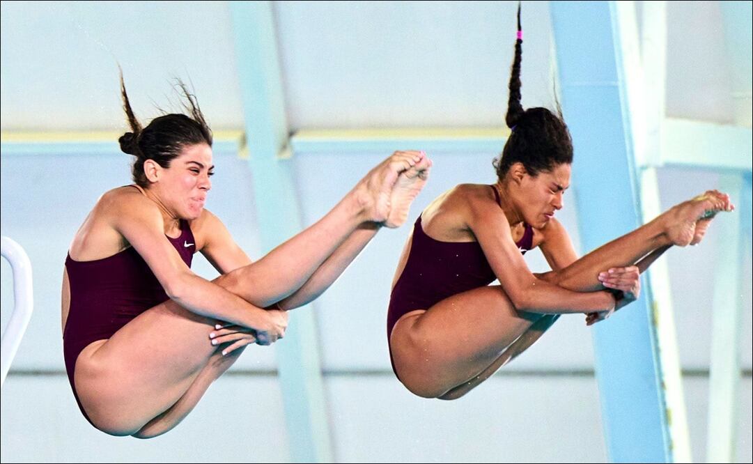 Alejandra Orozco y Gabriela Agúndez  competirán este 31 de julio en la modalidad de plataforma 10 metros sincronizados femenil. FOTO: Especial