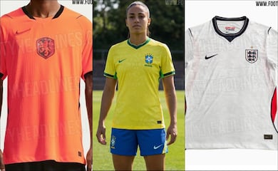 Mundial 2026: Se filtran los jerseys que usarán las selecciones de Brasil, Estados Unidos, Inglaterra y Países Bajos 
