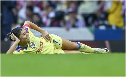 Kiana Palacios festejó a lo Cuauhtémoc Blanco en el Clásico Nacional Femenil