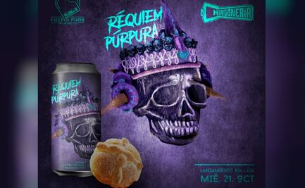 ¿Cerveza de pan de muerto? Sí, conoce la Réquiem Púrpura
