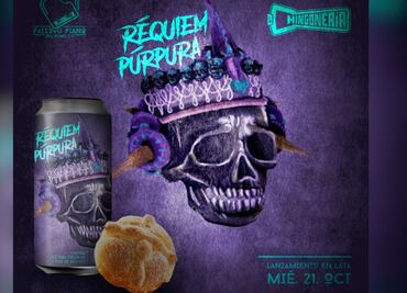 ¿Cerveza de pan de muerto? Sí, conoce la Réquiem Púrpura