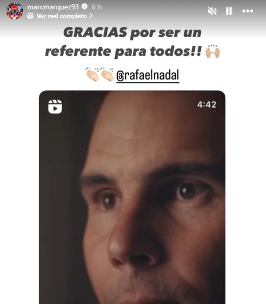 Esta imagen fue compartida por el motociclista Marc Márquez. FOTO: @marcmarquez93