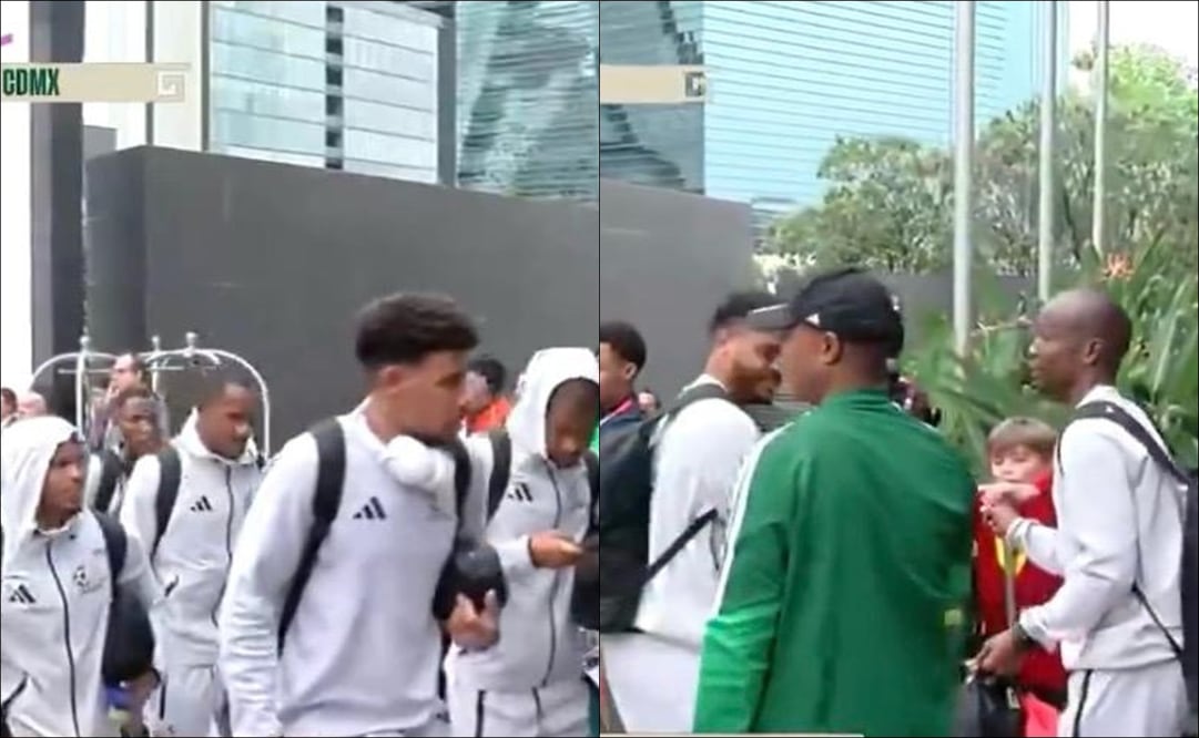 Sudáfrica llegó a la CDMX para disputar el partido inaugural del Mundial 2026 contra México / FOTO: ESPECIAL
