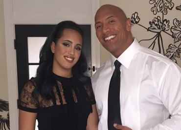 Simone Johnson, la luchadora e hija de Dwayne "La Roca" Johnson