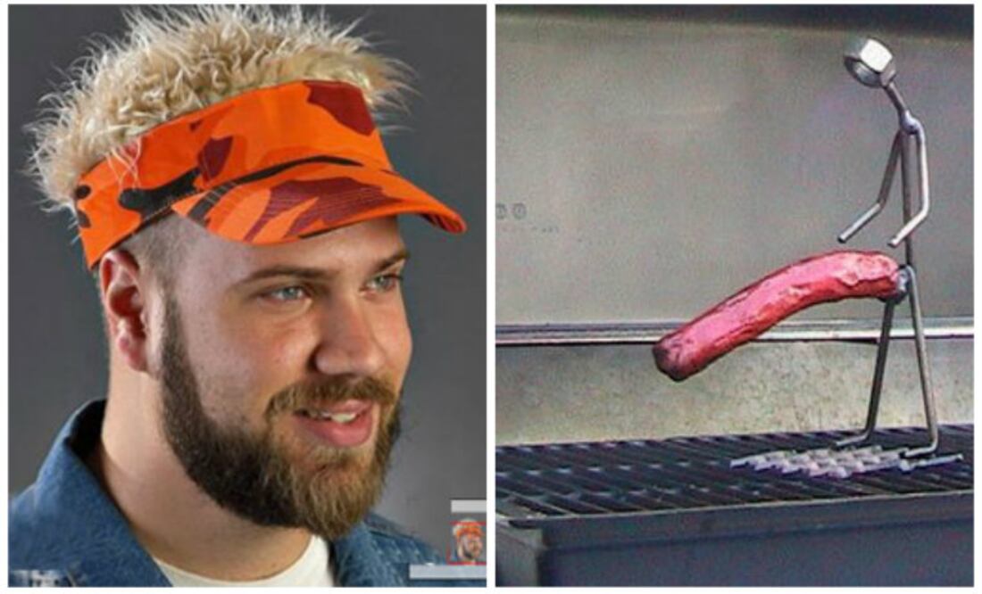 Foto: Flat Hair y Roast my weenie