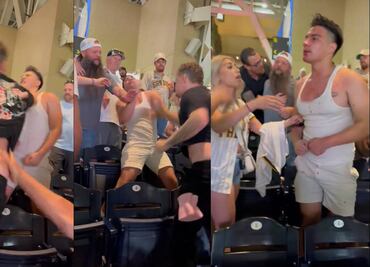 Aficionados protagonizaron una fuerte pelea durante el partido de Padres vs Twins de Grandes Ligas