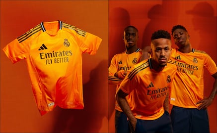 El Real Madrid vestirá de color naranja en su segundo uniforme de cara a la temporada 2024-25