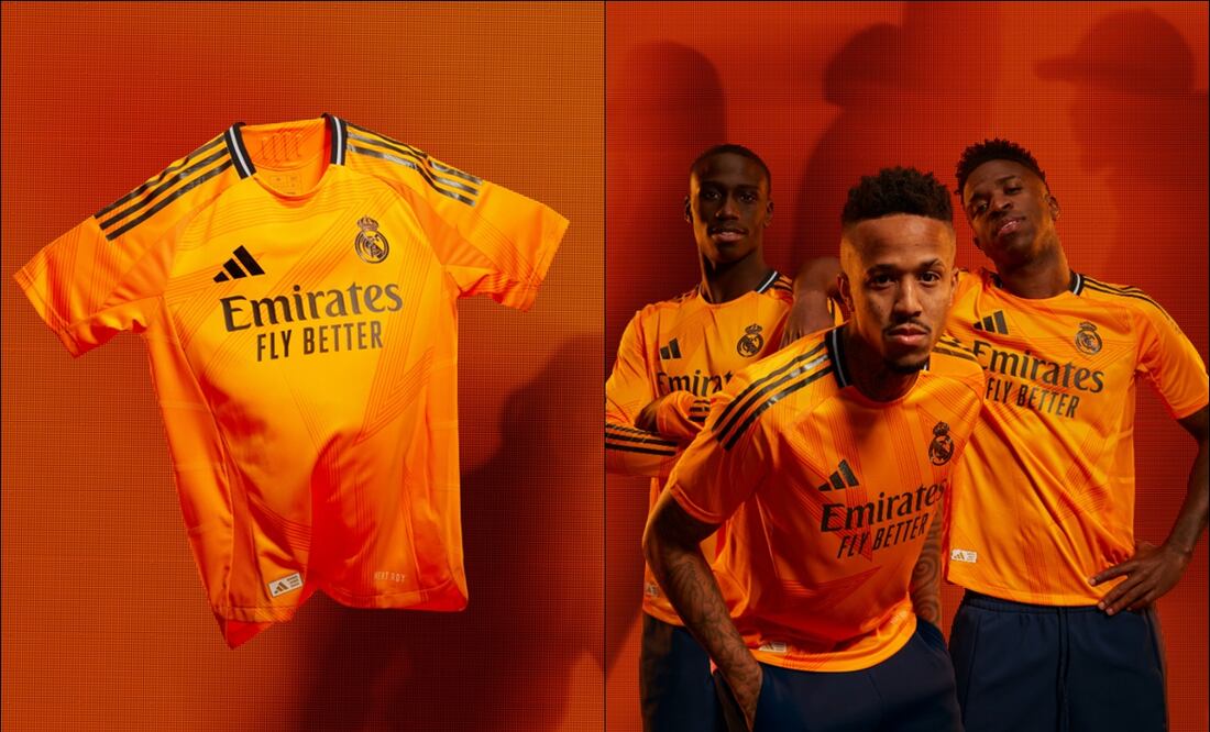 Así luce el segundo uniforme del Real Madrid para la temporada 2024-25. FOTO: @RealMadrid