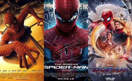 Todas las películas de Spider-Man: Tobey Maguire, Andrew Garfield y Tom Holland