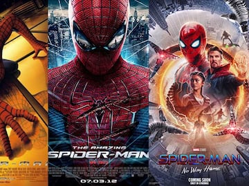 Todas las películas de Spider-Man: Tobey Maguire, Andrew Garfield y Tom Holland