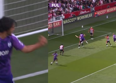 VIDEO: Gol de Raúl Jiménez en la victoria del Fulham en casa del Brentford