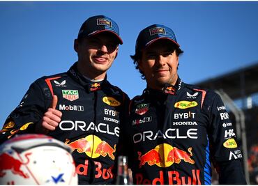 Red Bull sigue dominando, Verstappen se lleva la pole en Australia, con Checo Pérez tercero