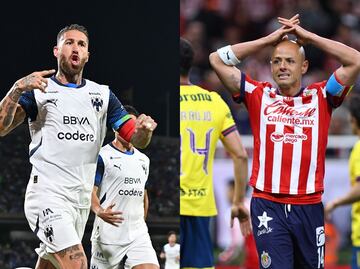 Gol de Sergio Ramos provocó burlas sobre Chicharito Hernández, en redes sociales tunden al delantero de Chivas
