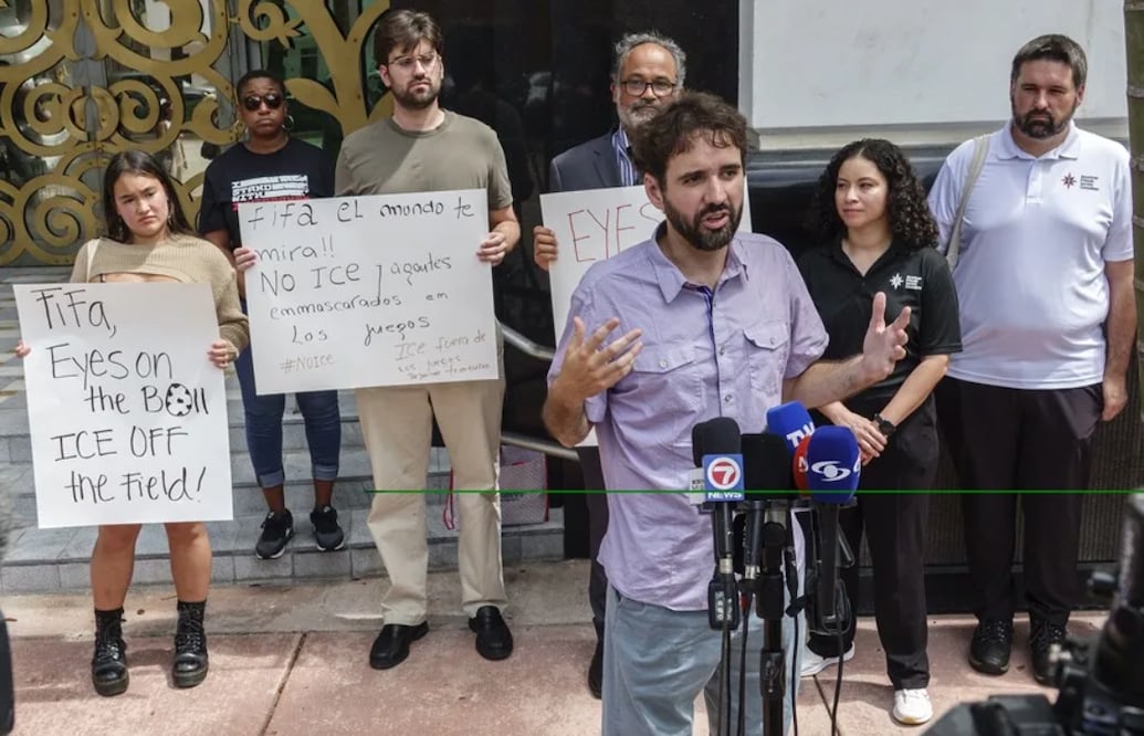 Activistas exigen a la FIFA que no haya presencia de ICE en el Mundial de 2026 - Foto: EFE