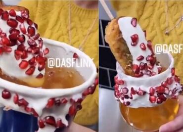 Crean micheladas en nogada y se vuelven virales en TikTok